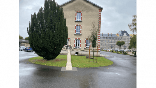 Statue du général Eugène BRODY -  Place Le Trèfle - AMGN